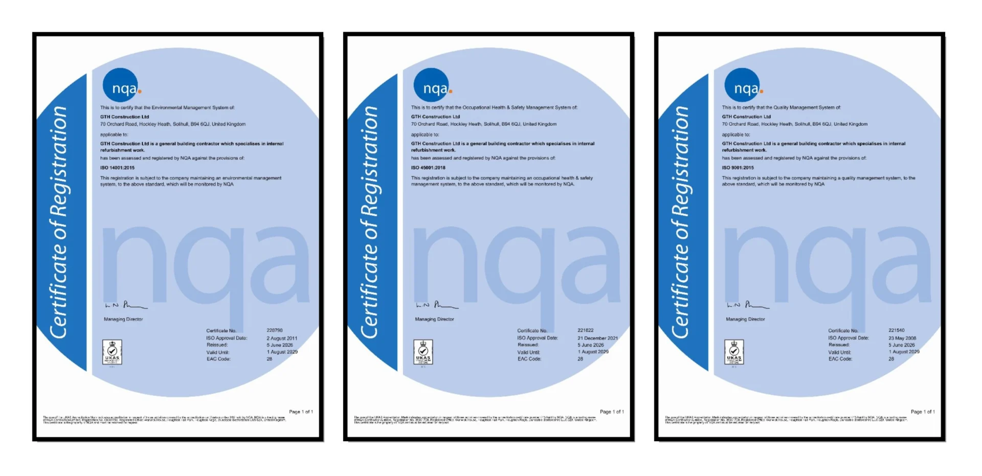 ISO Certification